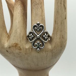 James Avery Adorned Hearts Ring